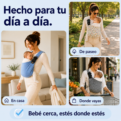 PortaBebé Canguro | Comodidad y Cercanía Sin Cargar Tus Brazos