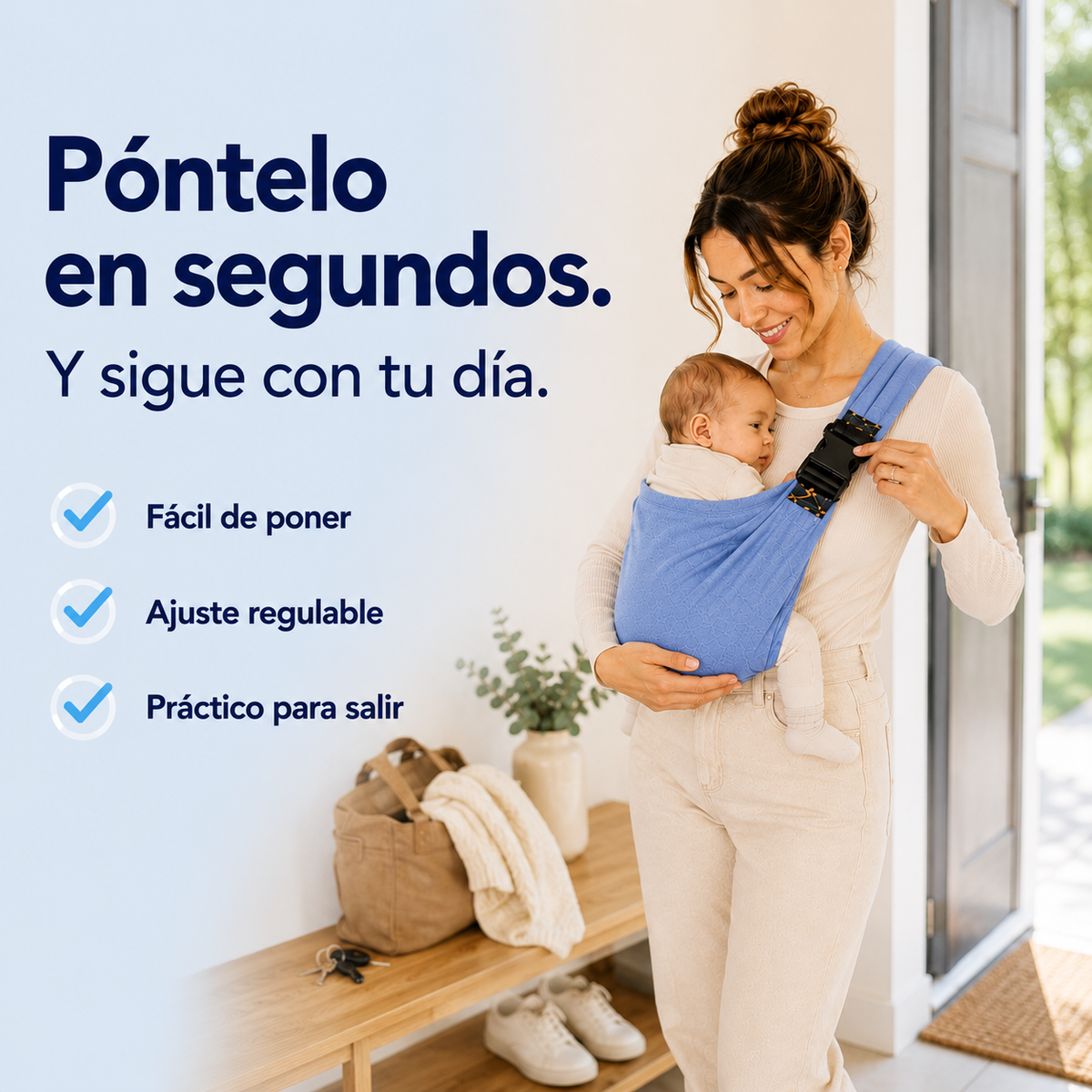 PortaBebé Canguro | Comodidad y Cercanía Sin Cargar Tus Brazos