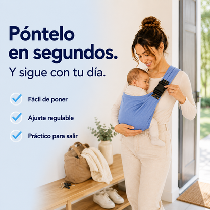 PortaBebé Canguro | Comodidad y Cercanía Sin Cargar Tus Brazos